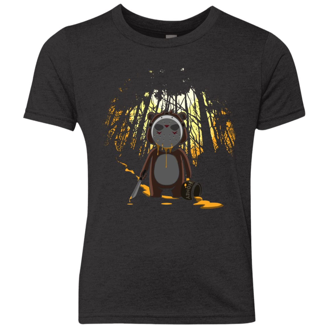 T-Shirts Vintage Black / YXS Honey the 13th Youth Triblend T-Shirt