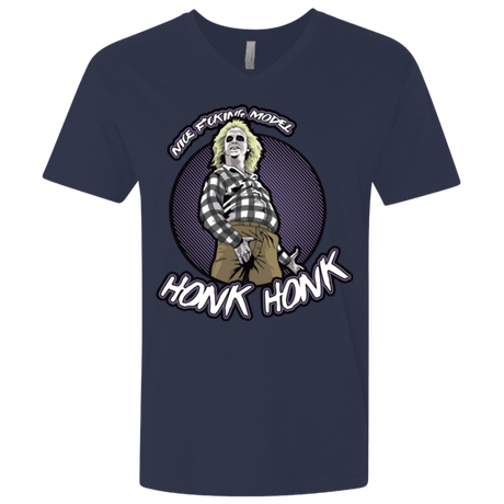 T-Shirts Midnight Navy / X-Small Honk Honk Men's Premium V-Neck