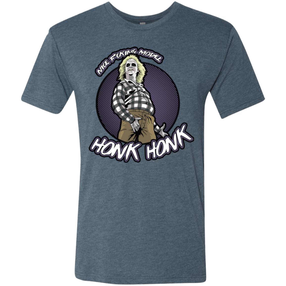 T-Shirts Indigo / Small Honk Honk Men's Triblend T-Shirt