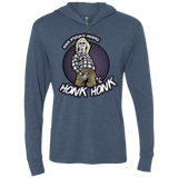 T-Shirts Indigo / X-Small Honk Honk Triblend Long Sleeve Hoodie Tee