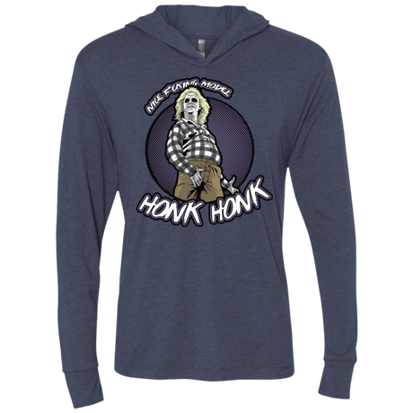 T-Shirts Vintage Navy / X-Small Honk Honk Triblend Long Sleeve Hoodie Tee