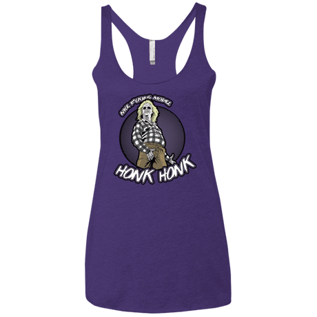 T-Shirts Purple Rush / X-Small Honk Honk Women's Triblend Racerback Tank