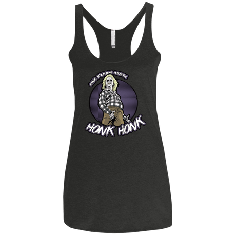 T-Shirts Vintage Black / X-Small Honk Honk Women's Triblend Racerback Tank