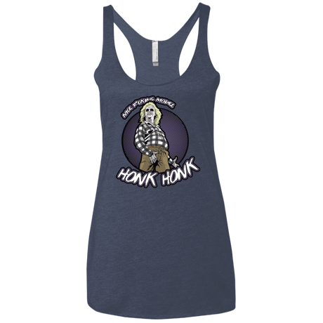 T-Shirts Vintage Navy / X-Small Honk Honk Women's Triblend Racerback Tank