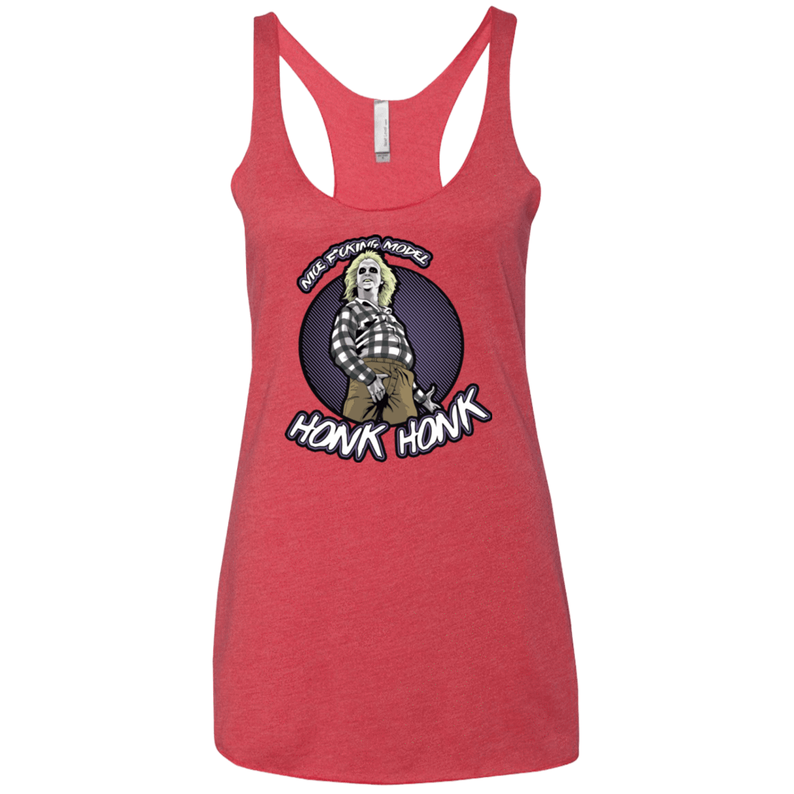 T-Shirts Vintage Red / X-Small Honk Honk Women's Triblend Racerback Tank