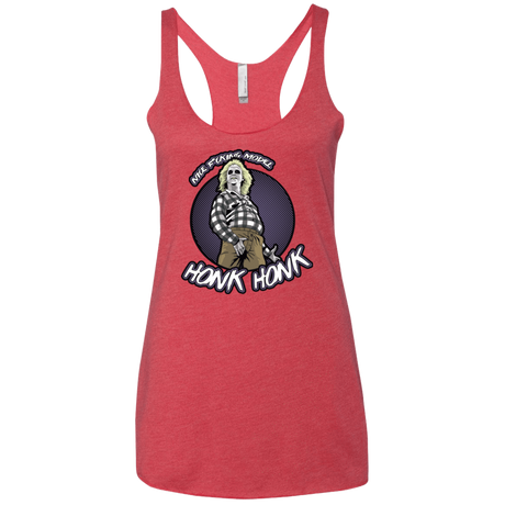 T-Shirts Vintage Red / X-Small Honk Honk Women's Triblend Racerback Tank