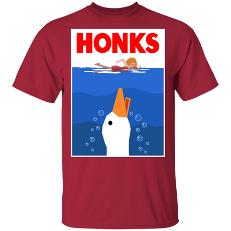 T-Shirts Cardinal / S Honks T-Shirt