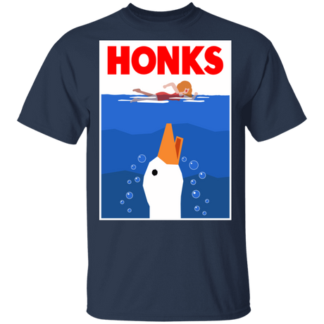 T-Shirts Navy / S Honks T-Shirt