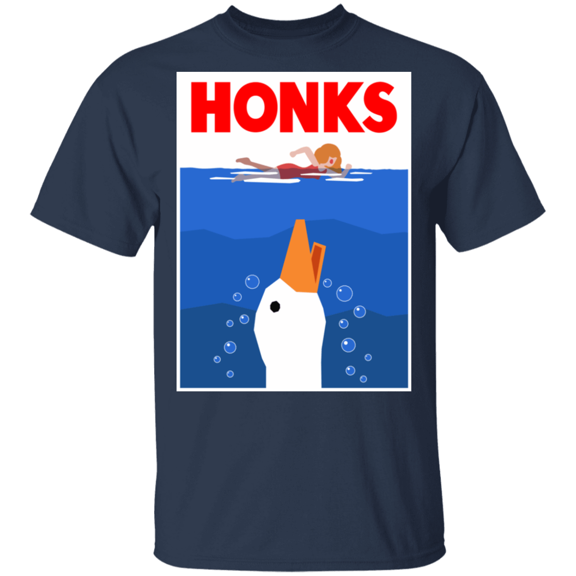 T-Shirts Navy / S Honks T-Shirt