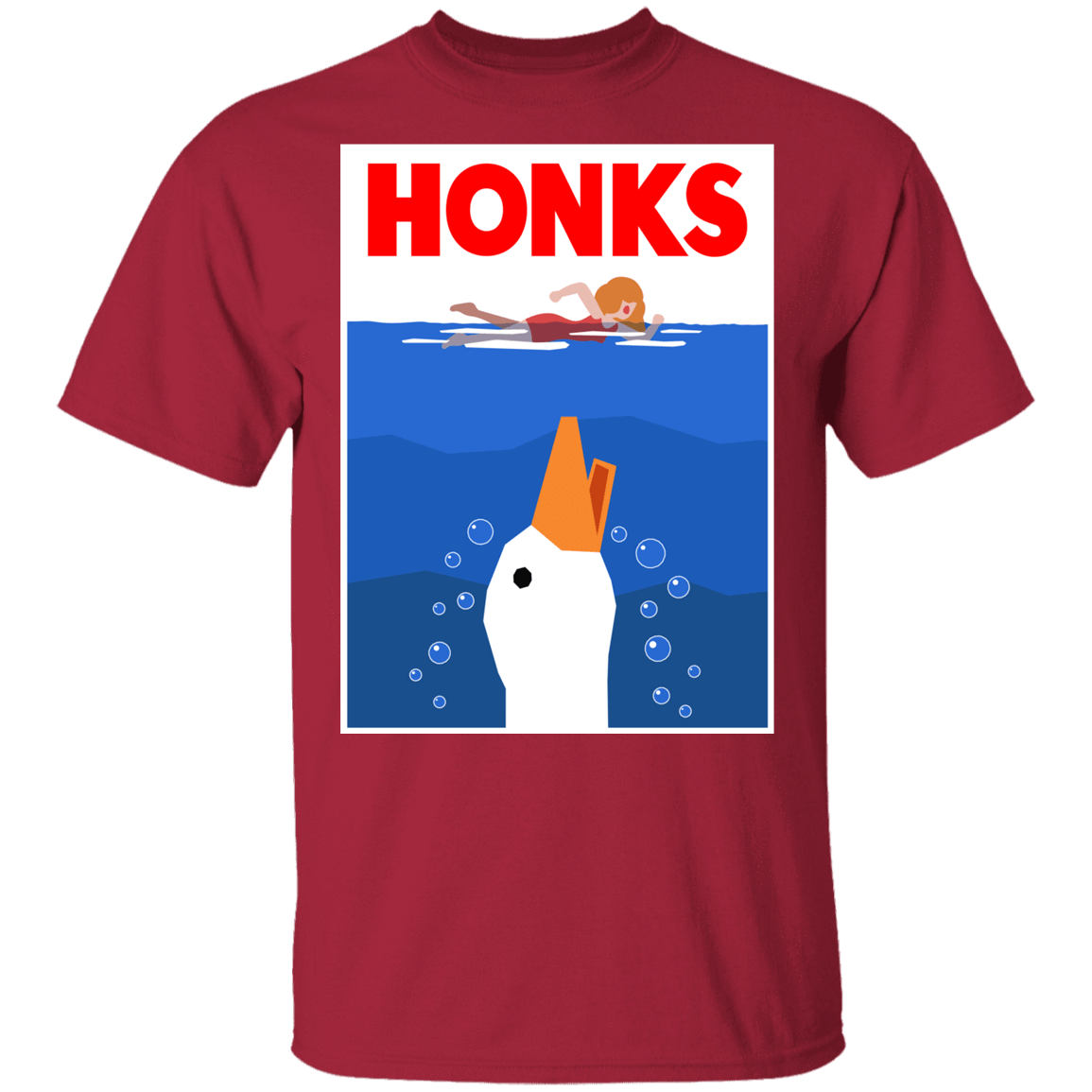 T-Shirts Cardinal / YXS Honks Youth T-Shirt