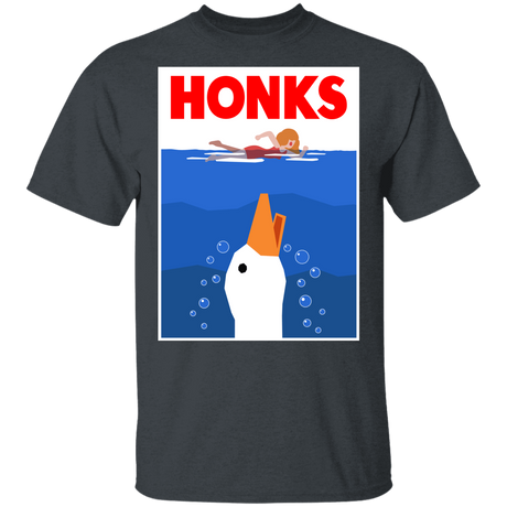 T-Shirts Dark Heather / YXS Honks Youth T-Shirt