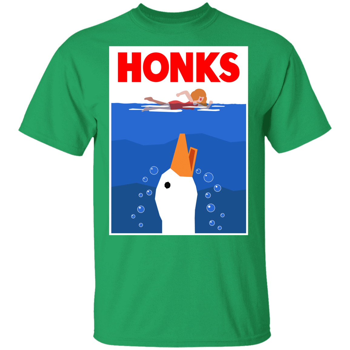 T-Shirts Irish Green / YXS Honks Youth T-Shirt