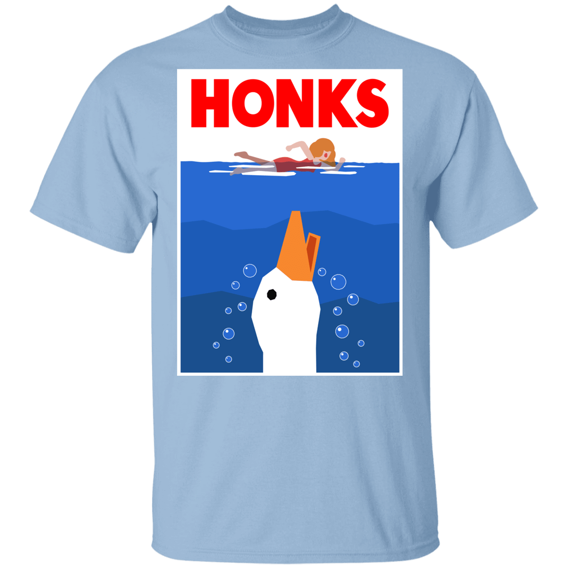 T-Shirts Light Blue / YXS Honks Youth T-Shirt
