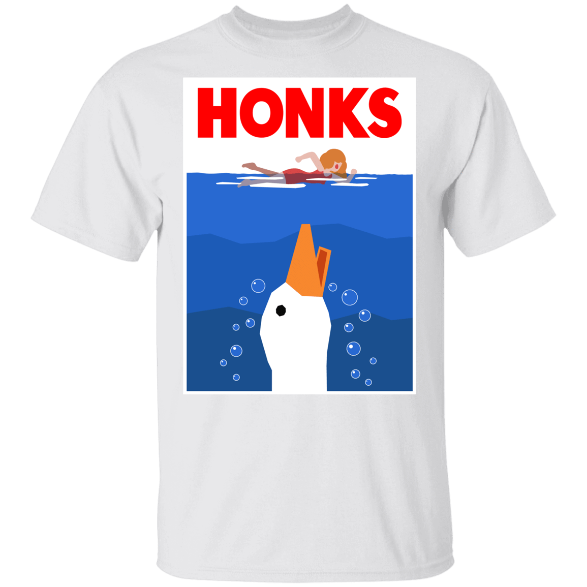 T-Shirts White / YXS Honks Youth T-Shirt