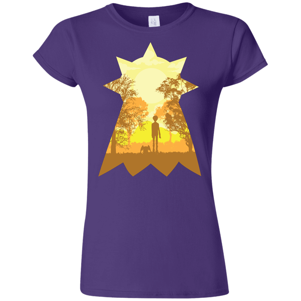 T-Shirts Purple / S Hope Junior Slimmer-Fit T-Shirt
