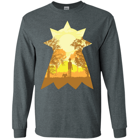 T-Shirts Dark Heather / S Hope Men's Long Sleeve T-Shirt