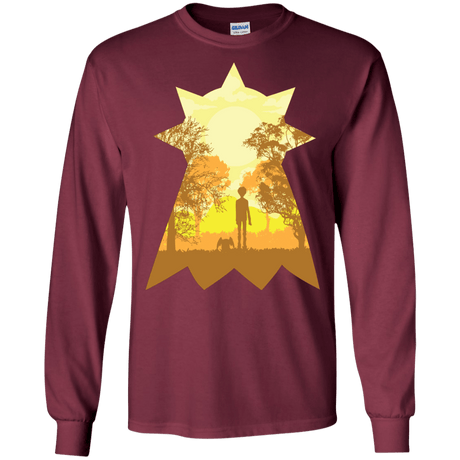T-Shirts Maroon / S Hope Men's Long Sleeve T-Shirt