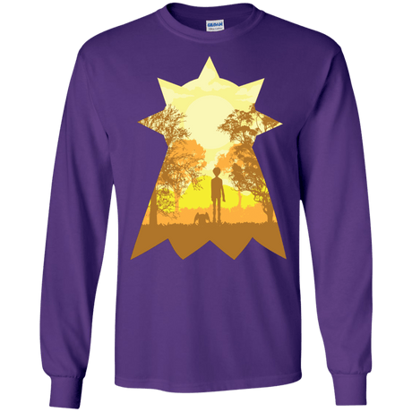T-Shirts Purple / S Hope Men's Long Sleeve T-Shirt
