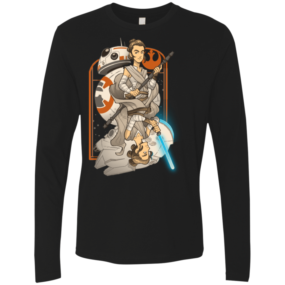 T-Shirts Black / Small Hope Men's Premium Long Sleeve