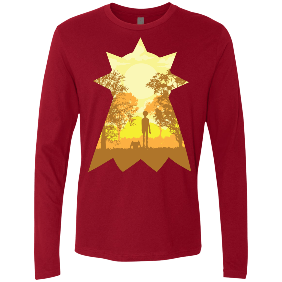 T-Shirts Cardinal / S Hope Men's Premium Long Sleeve