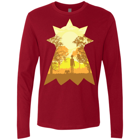 T-Shirts Cardinal / S Hope Men's Premium Long Sleeve