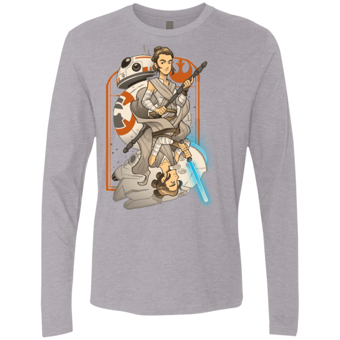 T-Shirts Heather Grey / Small Hope Men's Premium Long Sleeve