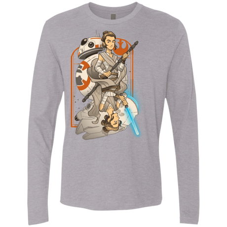 T-Shirts Heather Grey / Small Hope Men's Premium Long Sleeve