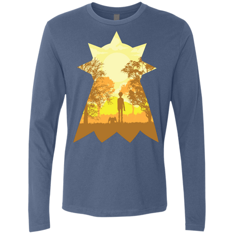 T-Shirts Indigo / S Hope Men's Premium Long Sleeve