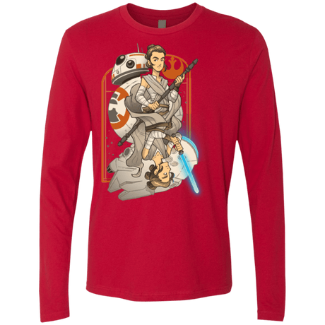 T-Shirts Red / Small Hope Men's Premium Long Sleeve