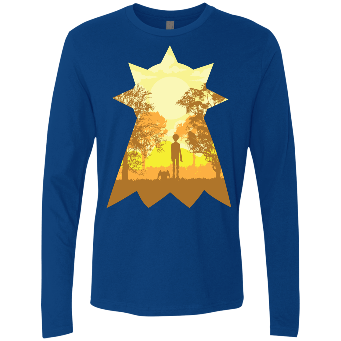 T-Shirts Royal / S Hope Men's Premium Long Sleeve