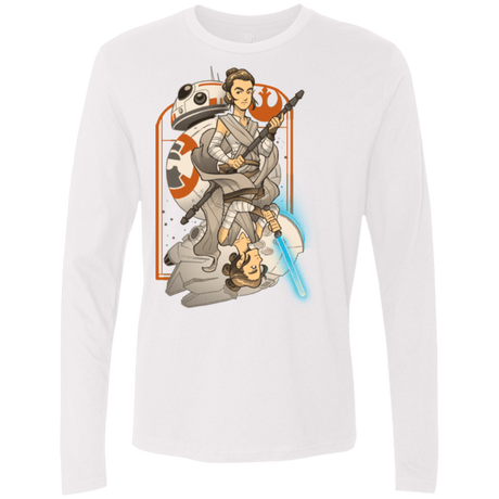 T-Shirts White / Small Hope Men's Premium Long Sleeve