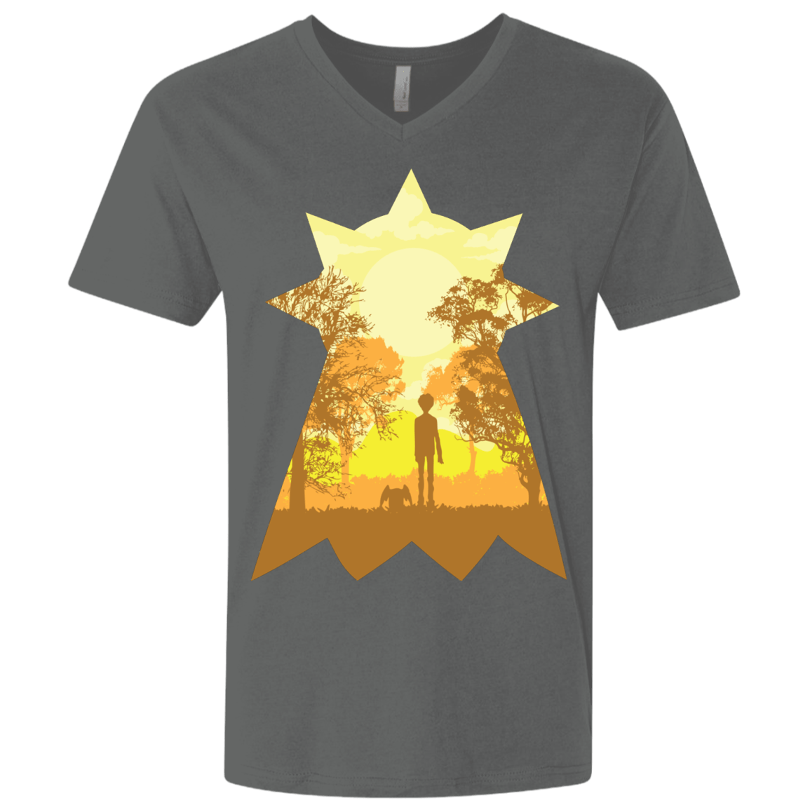 T-Shirts Heavy Metal / X-Small Hope Men's Premium V-Neck