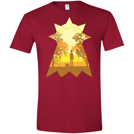 T-Shirts Cardinal Red / S Hope Men's Semi-Fitted Softstyle