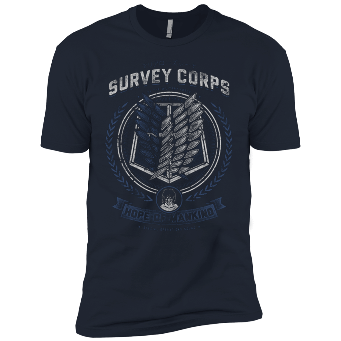 T-Shirts Midnight Navy / YXS Hope of Mankind Boys Premium T-Shirt