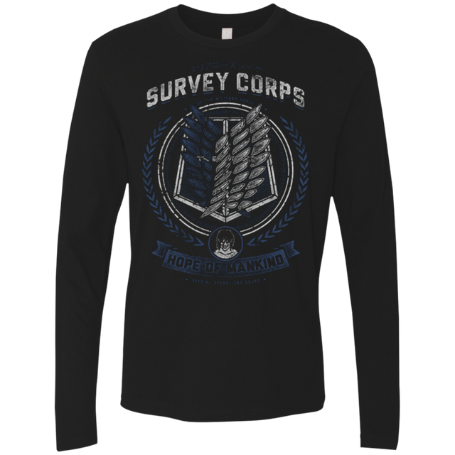 T-Shirts Black / Small Hope of Mankind Men's Premium Long Sleeve