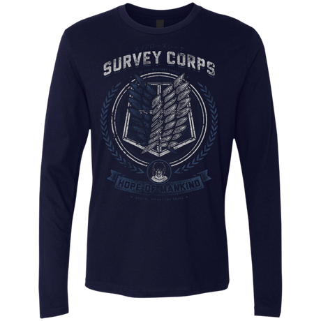 T-Shirts Midnight Navy / Small Hope of Mankind Men's Premium Long Sleeve