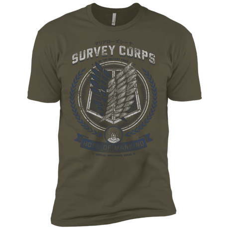 T-Shirts Military Green / X-Small Hope of Mankind Men's Premium T-Shirt