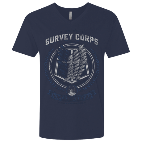 T-Shirts Midnight Navy / X-Small Hope of Mankind Men's Premium V-Neck