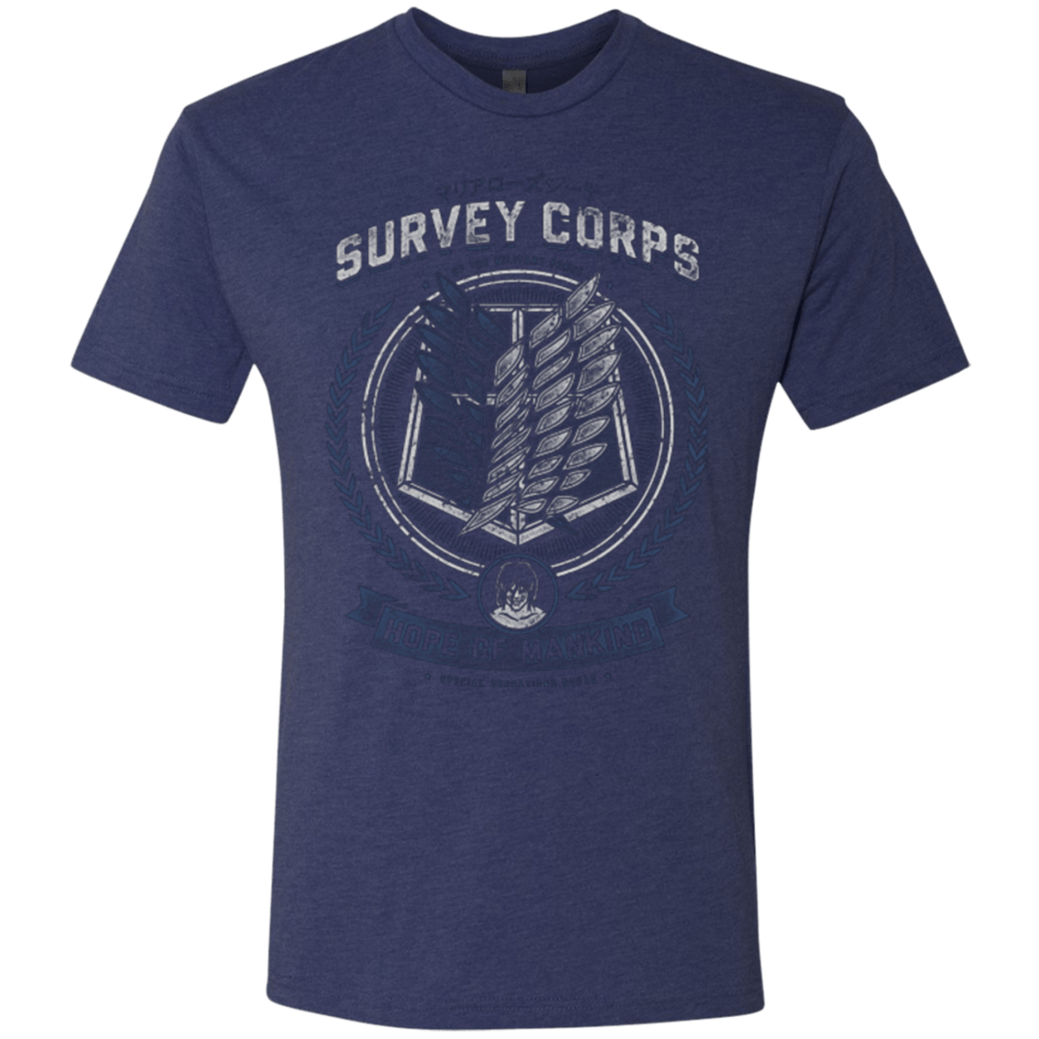 T-Shirts Vintage Navy / Small Hope of Mankind Men's Triblend T-Shirt