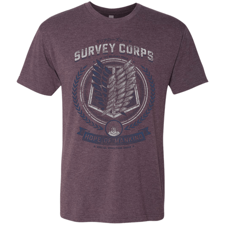 T-Shirts Vintage Purple / Small Hope of Mankind Men's Triblend T-Shirt