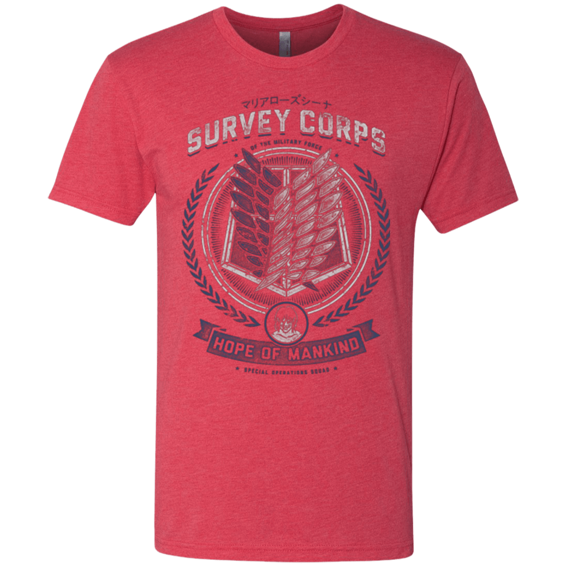 T-Shirts Vintage Red / Small Hope of Mankind Men's Triblend T-Shirt