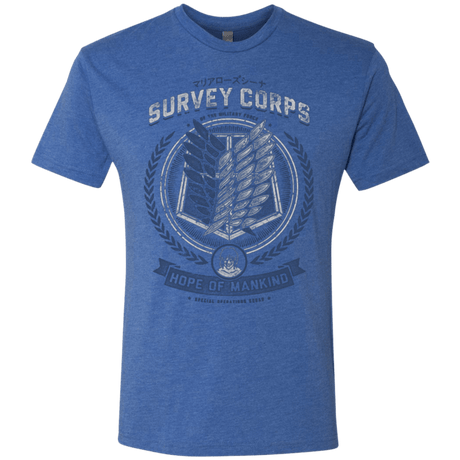 T-Shirts Vintage Royal / Small Hope of Mankind Men's Triblend T-Shirt