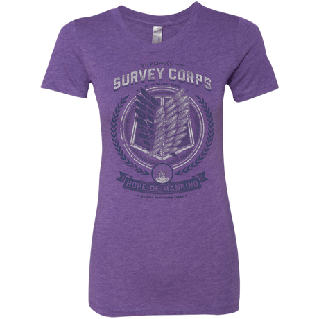 T-Shirts Purple Rush / Small Hope of Mankind Women's Triblend T-Shirt