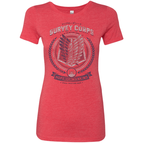 T-Shirts Vintage Red / Small Hope of Mankind Women's Triblend T-Shirt
