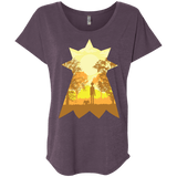 T-Shirts Vintage Purple / X-Small Hope Triblend Dolman Sleeve