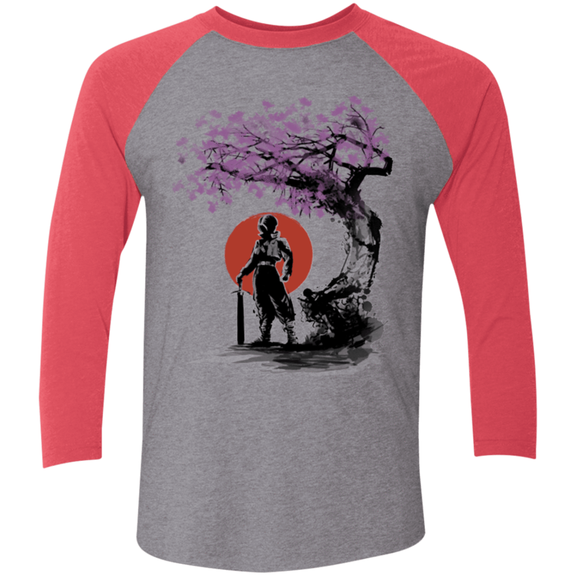 T-Shirts Premium Heather/ Vintage Red / X-Small Hope under the sun Men's Triblend 3/4 Sleeve