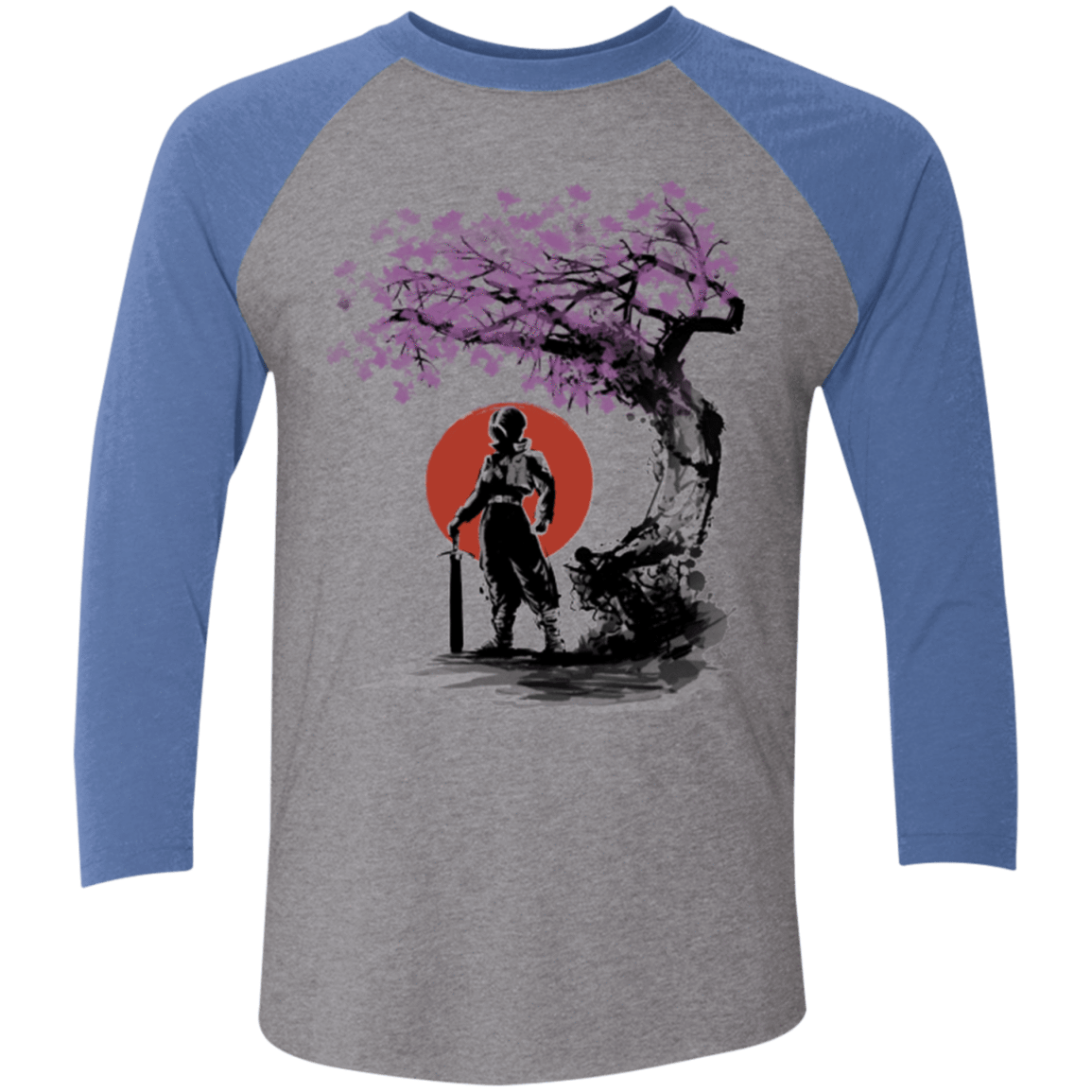 T-Shirts Premium Heather/ Vintage Royal / X-Small Hope under the sun Men's Triblend 3/4 Sleeve