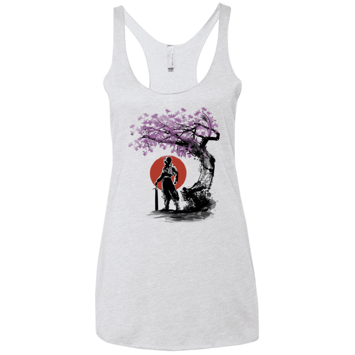 T-Shirts Heather White / X-Small Hope under the sun Women's Triblend Racerback Tank