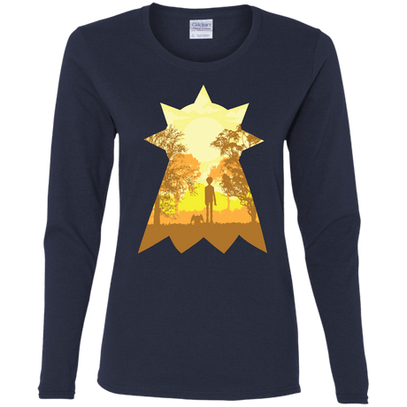 T-Shirts Navy / S Hope Women's Long Sleeve T-Shirt