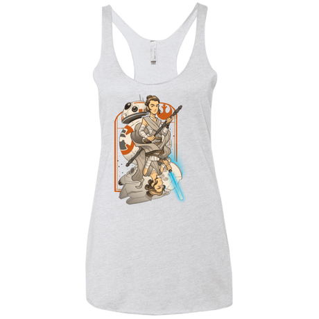 T-Shirts Heather White / X-Small Hope Women's Triblend Racerback Tank